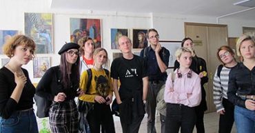 Визит польских художников в Россию