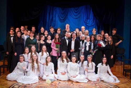 Спектакль «Стеклянный ребёнок» на сцене театра «ГЕЛИКОН-ОПЕРА» 2022 г.